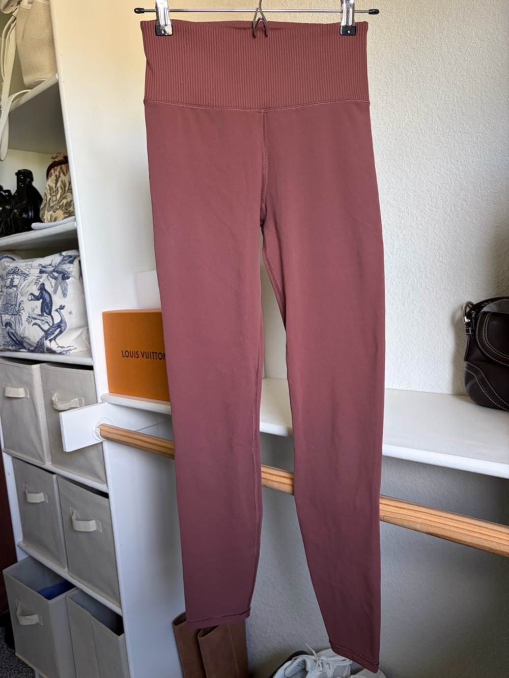 Vuori Mauve Leggings - High-Waist Mauve Leggings